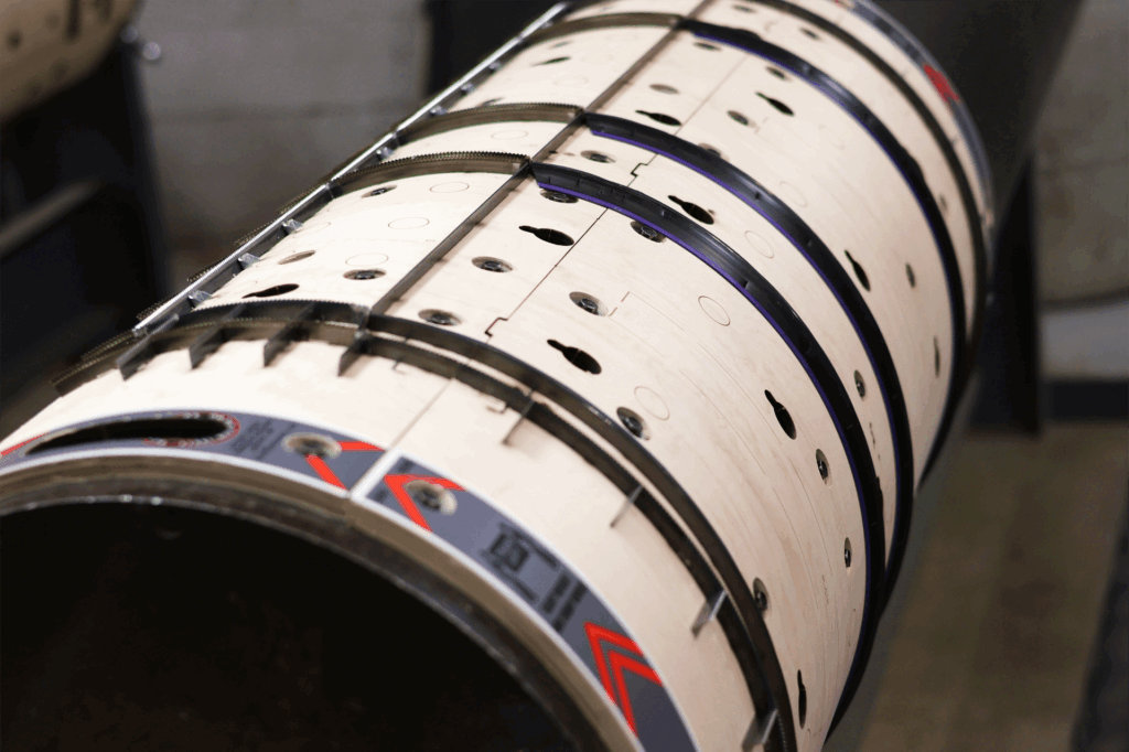 Rotary Cutting Die Rule Installed