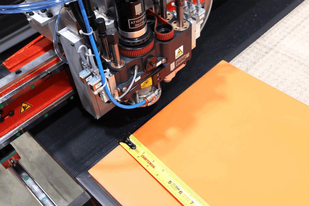 Water Jet Cutting Die Rubber Testing